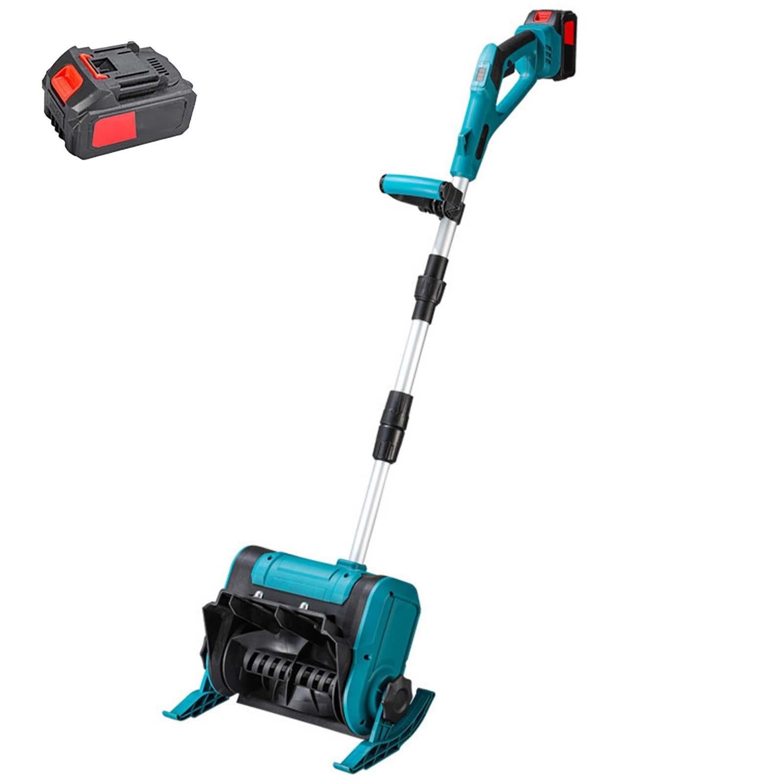 Soplador De Nieve Inalámbrico De 1200 W, Barredora De Nieve Manual