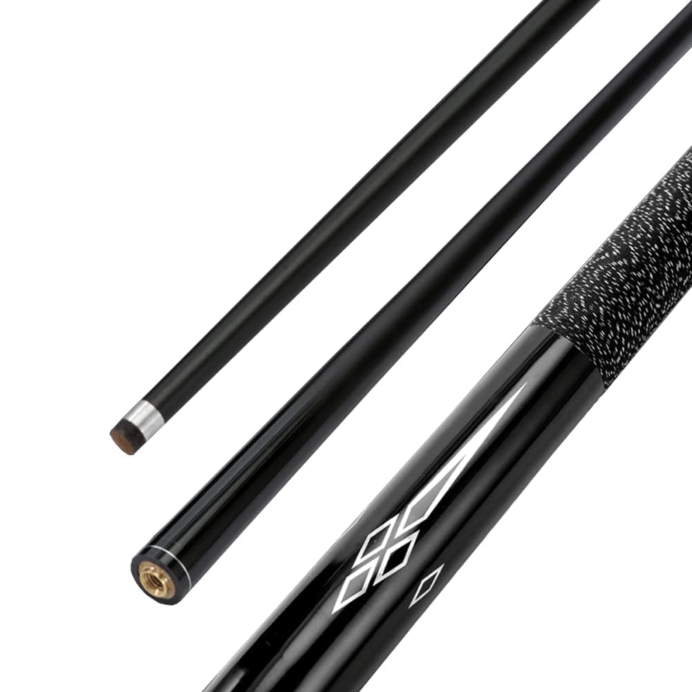 Palo para taco de billar de 58 pulgadas, taco de billar de madera de arce de fibra de carbono articulado de 1/2, taco de billar profesional hecho a mano con caja, 10 mm/11,5 mm/13 mm para elegir,