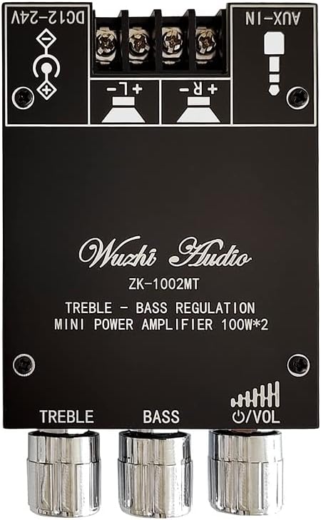 ZK-1002MT Amplifier Board Controls