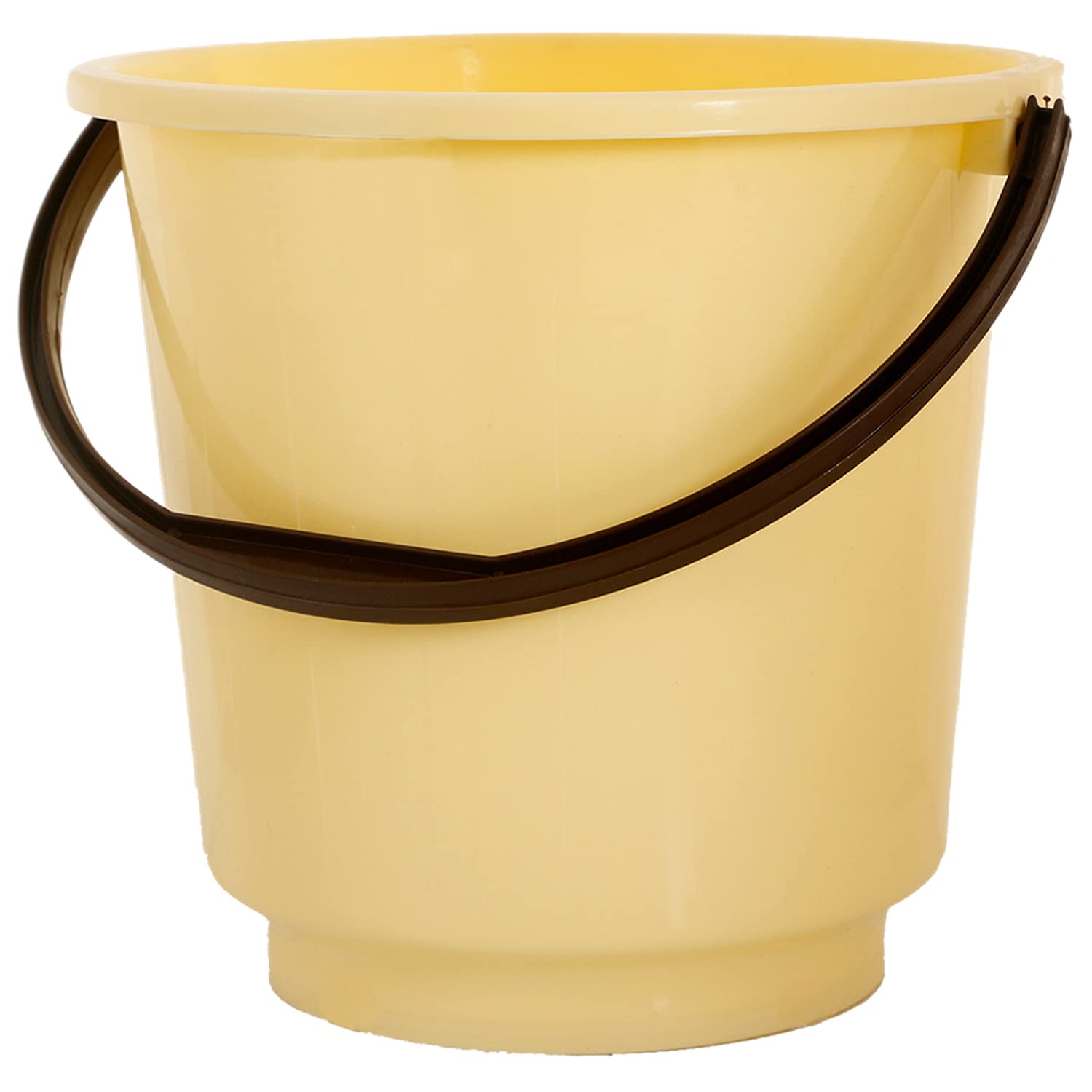 Kuber Industries Multipurposes Plastic Bucket for Bathing|Home Cleaning & Storage Purpose|Size 31 x 31 x 30 CM|Capicity 16Ltr. (Yellow)-47KM01209 (B09NGGSHTB) Amazon Price History, Amazon Price Tracker