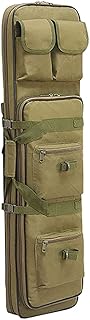 Fucile di Canna da Pesca Borsa Zaino Fucile Caccia, Borsa da Pesca Portatile Tattica In Tessuto Oxford, Custodia Doppia per Fucile, Per Borsa da Caccia per Fucile D'assalto 85cm/33.5in