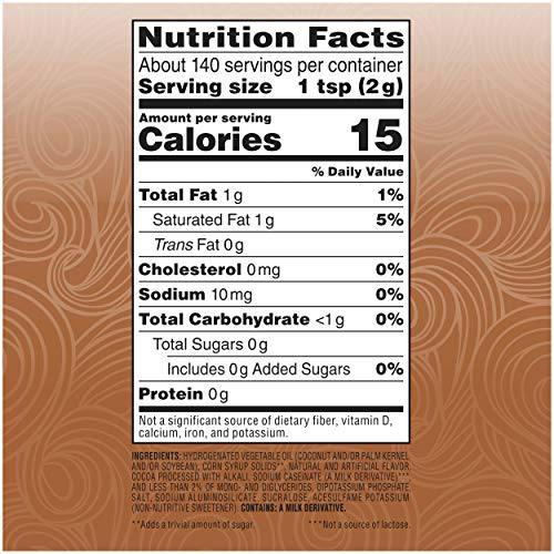 Coffee Mate 59573 Nestle Coffee Mate Chocolate Creme Sugar Free Powder Coffee Creamer thumb #9