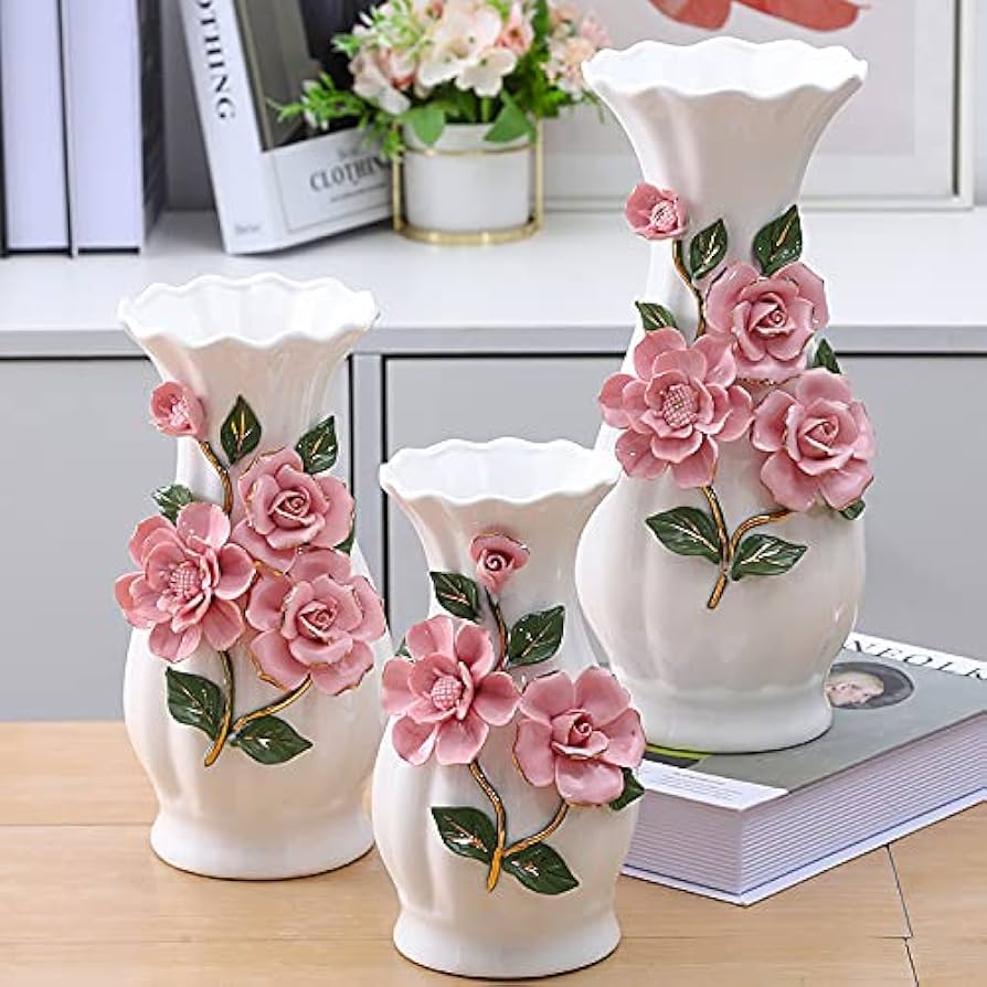 Amazon.com: Three-Dimensional Flower Decoration Vase (Size:11.5 Amazon.com: Three-Dimensional Flower Decoration Vase (Size:11.5