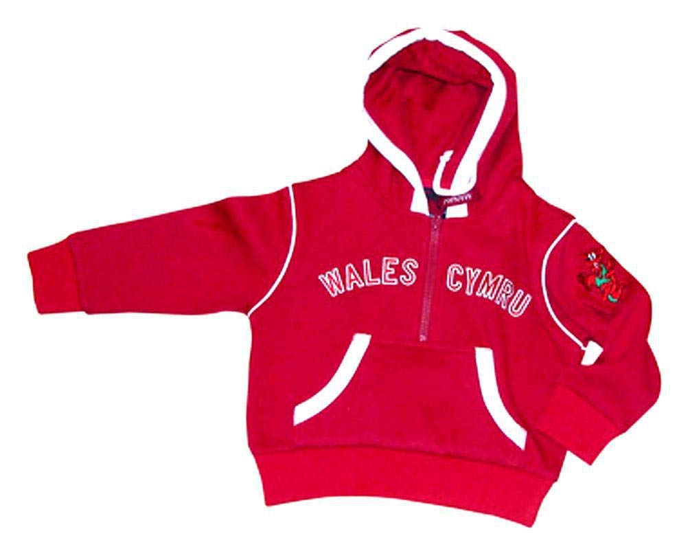 Wales Welsh Cymru Baby Hoody Sweatshirt 1year