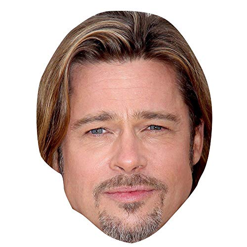 Brad Pitt Maschere di persone famose, facce di