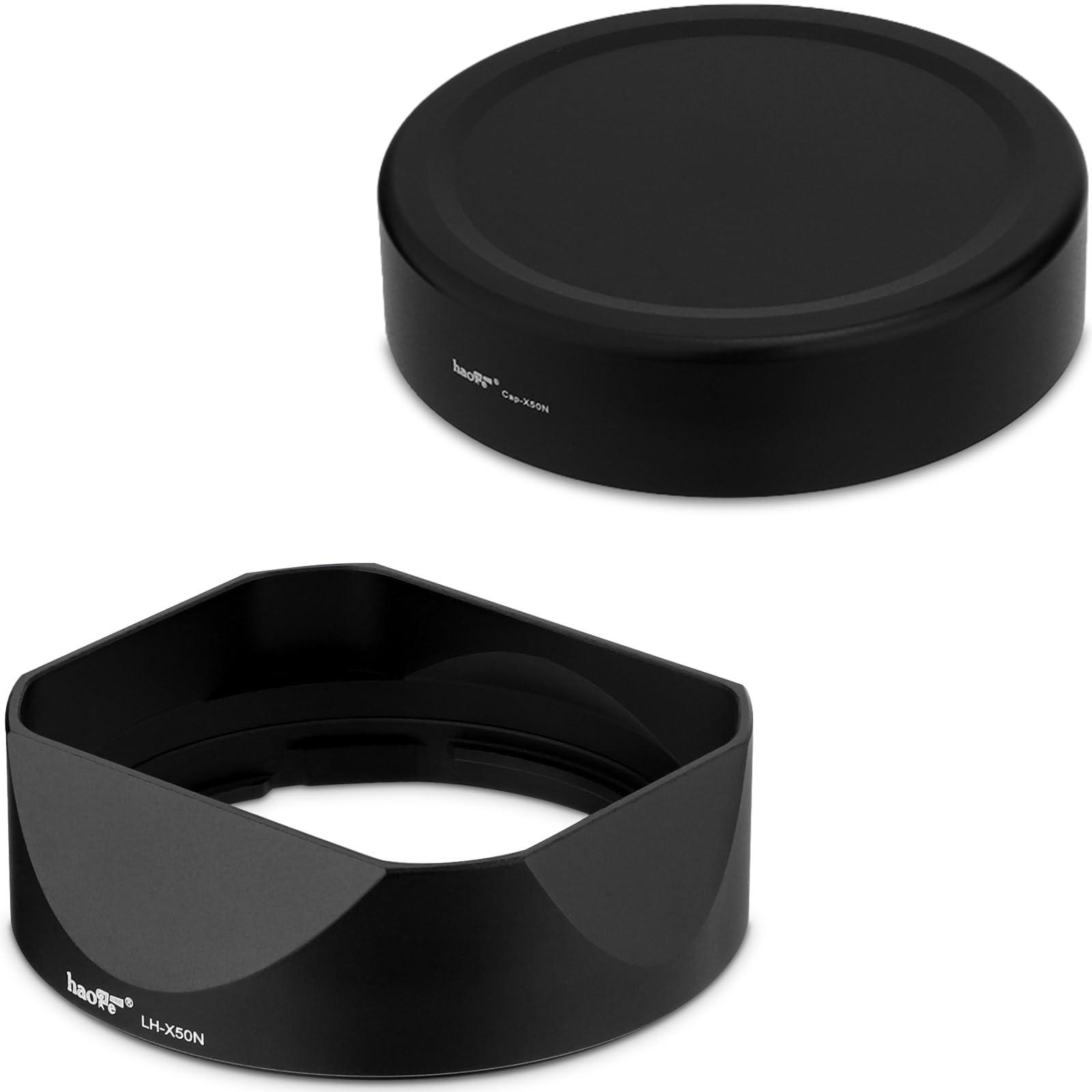 Amazon.com : Haoge LH-X50N Bayonet Square Metal Lens Hood