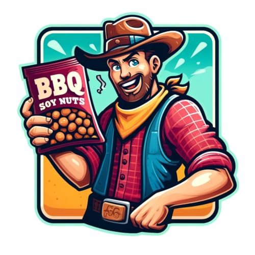 The Brittle Box Candy Co. Barbecue Soy Nuts Roasted Seasoned 1 Pound Bag thumb #2