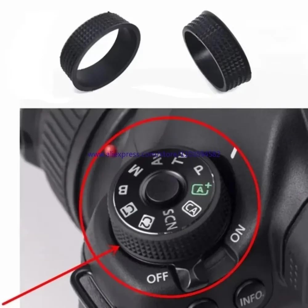 Amazon | EC Support 互換品 Canon EOS対応 モードダイヤル ラバー