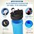 Max Water Whole House Water Filter Housing, 20" x 4.5" Sediment Carbon Cartridge Universal Housing, Pre-Filtration System for Well and City Water with 1" NPT Port and Include 1 Sediment Filter