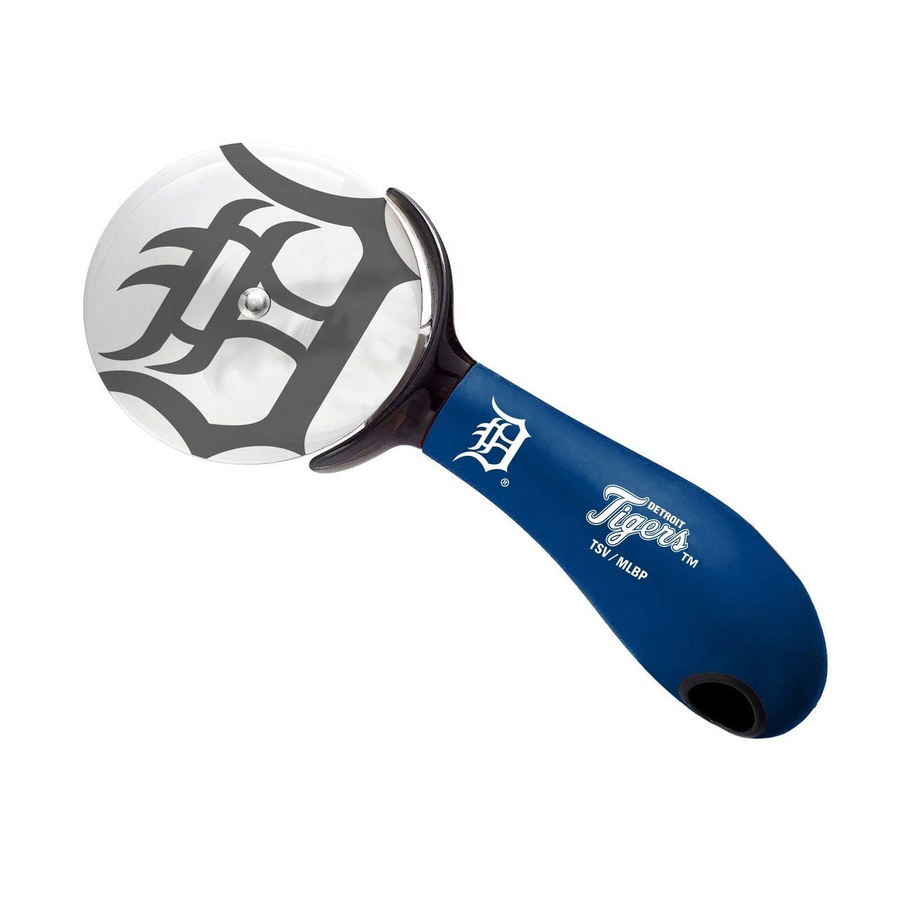 The Sports Vault MLB Detroit Tigers PZMLB10Pizza Cutter, Multi, One Size