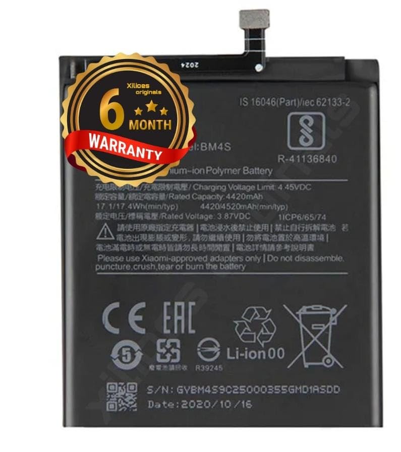 Image of BM4S Battery for Redmi 10X 5G / 10X Pro 5G Battery with 6 Month Warranty** (B17)