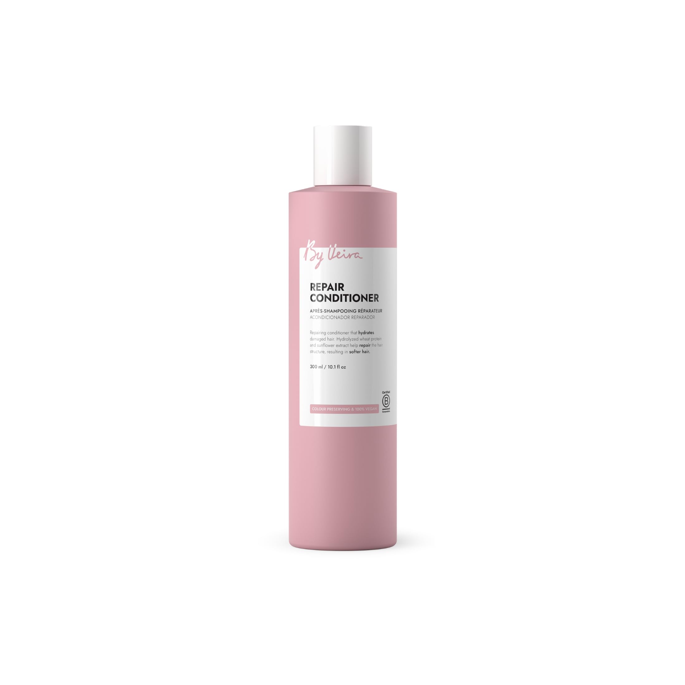 Repair Conditioner 10.1 Fl Oz, For Damaged Hair, Wheat protein/Sunflower Extract Gently Repairs Hair, Color preserving, 100% vegan & Sulfate/Silicone free