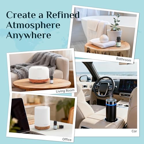 Difusor aromático eléctrico con set de aceites esenciales miniatura 6