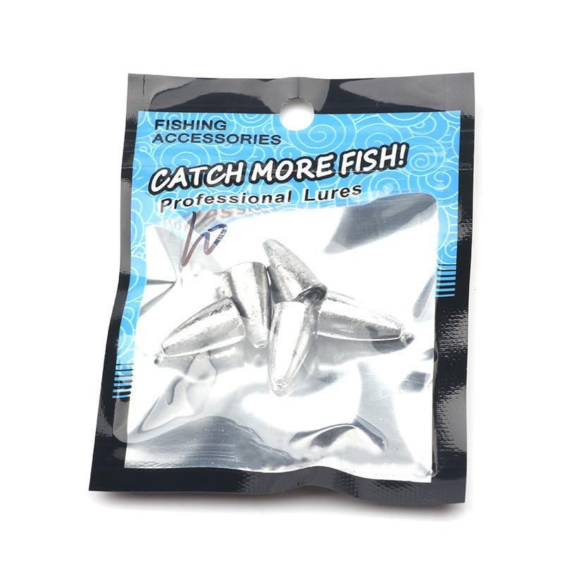 Set de 5 pesos para pesca 1/8oz-1/2oz para anzuelos offset miniatura 2