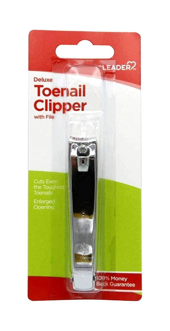 LEADER Fingernail Clipper Deluxe 1 ct