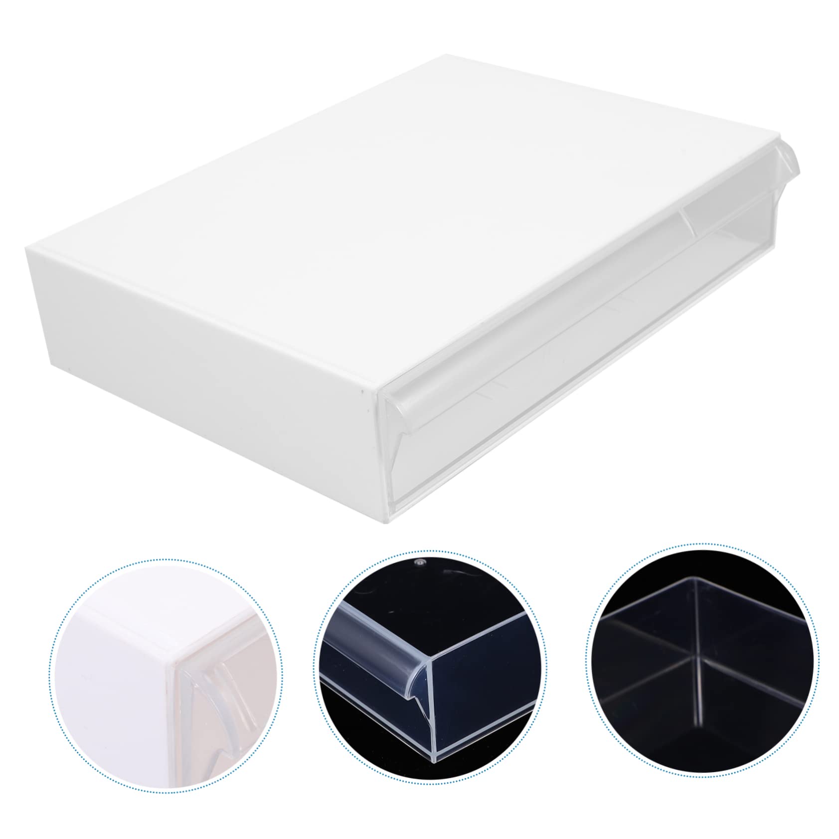 STOBOK 4stücke Untertisch Organizer Mit Versteckter Schublade Multifunktionale Aufbewahrungsbox Für Schreibtisch Für Bürobedarf Kosmetik Und Kleinteile Einfache Installation Ohne