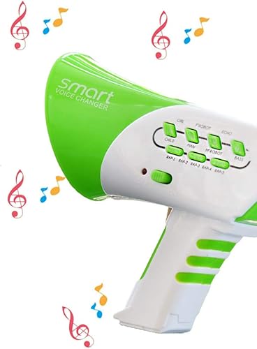 Miniatura 2 de LUOZZY Juguete cambiador de voz inteligente para niños multifuncional amplificador de megáfono juguete divertido y complicado broma para niños y