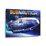 Subnautica Classic Game Hot Poster Pictures for Bedroom Wall Decorative Prints Artwork Paintings...