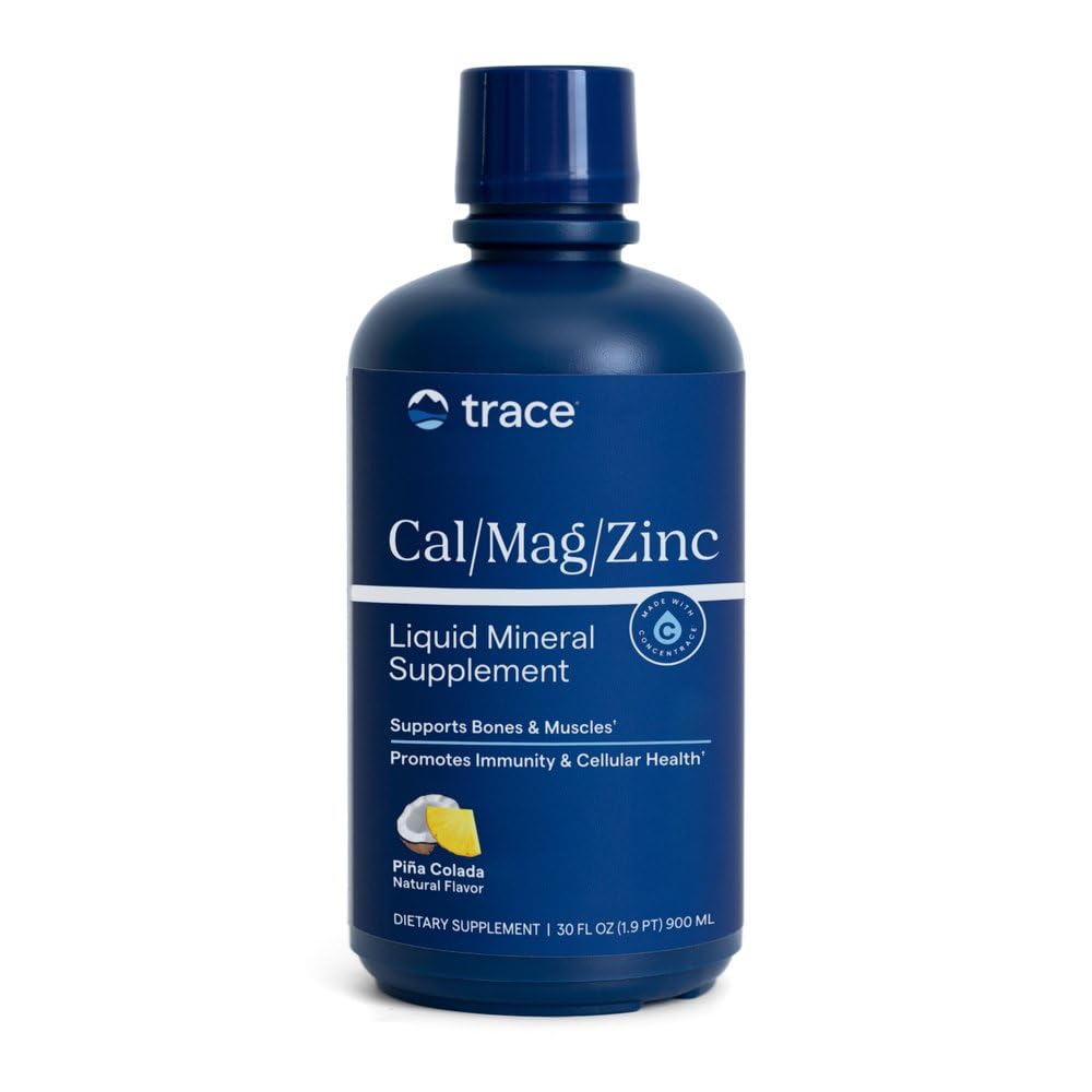 Trace Minerals Liquid Cal Mag Zinc with Vitamin D3, 30 fl oz, Strawberry — Amazon image 9