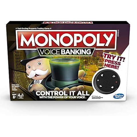 Hasbro Monopoly Voice Banking Electronic Game Cover