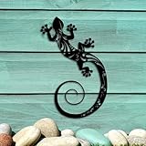 Zoom IMG-2 tabsirah gecko in metallo decorazione Zoom IMG-2 tabsirah gecko in metallo decorazione