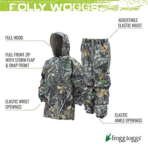 Image of FROGG TOGGS Youth Polly Woggs Waterproof Breathable Rain Suit