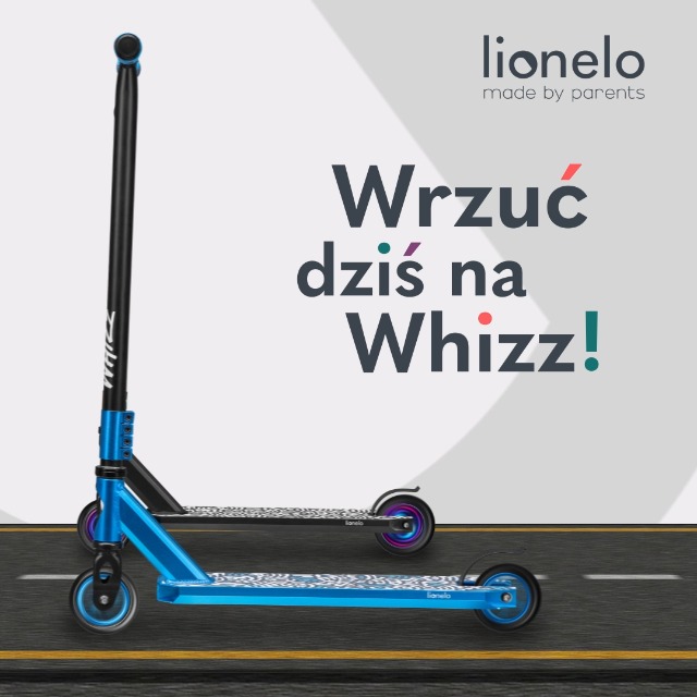 Trottinette Stunt LIONELO WHIZZ - Funscooter Urbaine - Ville Et Figure