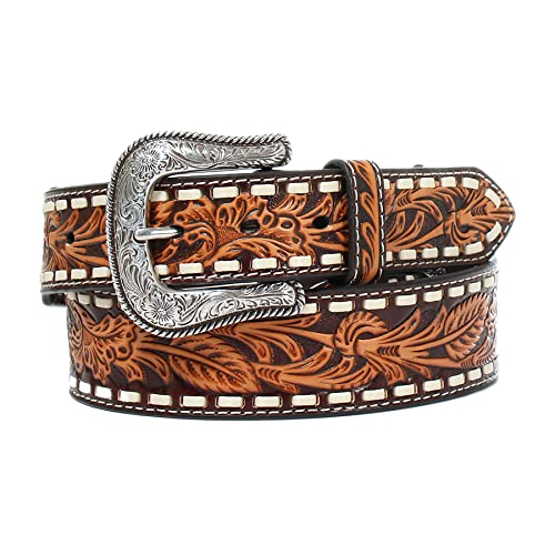 Ceinture en relief floral ARIAT pour homme le cadeau idéal pour lui