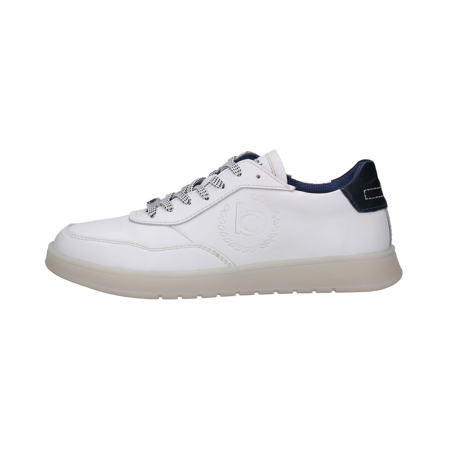 bugatti 322-AIO01 Men's Lace-Up, White, 41 EU, White, 7 UK