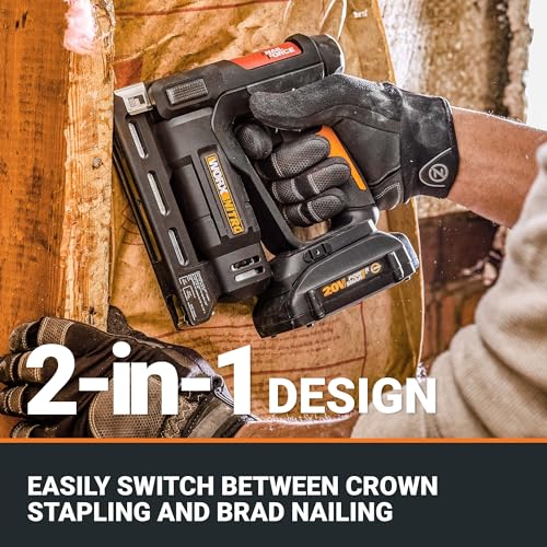 Worx Nitro 20V Crown Stapler