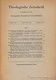  Theologische Zeitschrift. Konvolut aus 3 Bänden des 7. Jahrganges (1951). Heft 1: Jan/Febr. 1951. Heft 2: März/April 1951. Heft 3: Mai/Juni 1951.