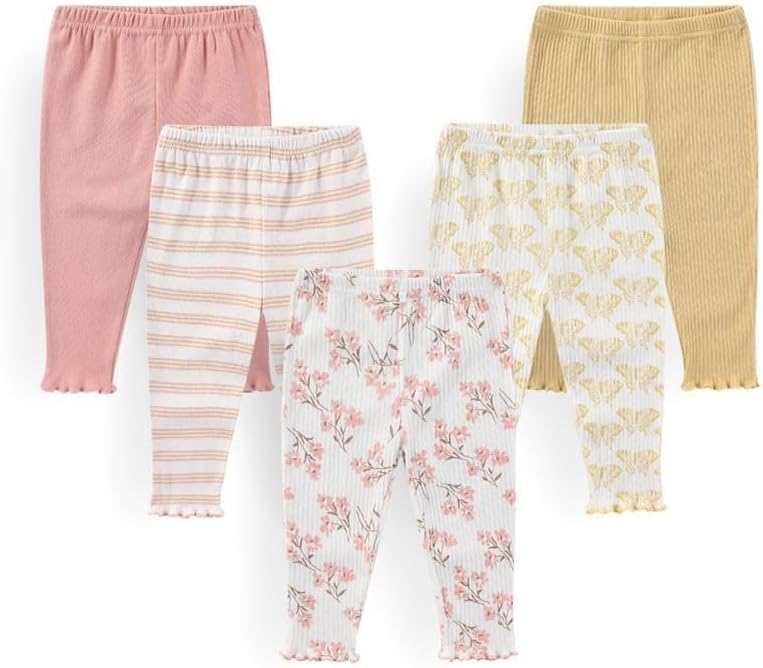Unisex Baby Boy Girl Pants Sets 10 pack Cotton Casual New born Clothes Comfort Infant Outfit - Image 3