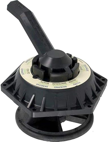 Pentair 272531 Conjunto de válvula superior de alto flujo de repuesto para piscinaspa filtro y válvula negro