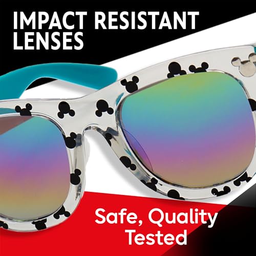 Sun-Staches Mickey Mouse Disney Sunglasses for Kids Stylish, Comfortable & Durable UV-Protective Mickey Mouse Toddler Sunglasses With Soft Carrying Case - Official Kids Disney Sunglasses3