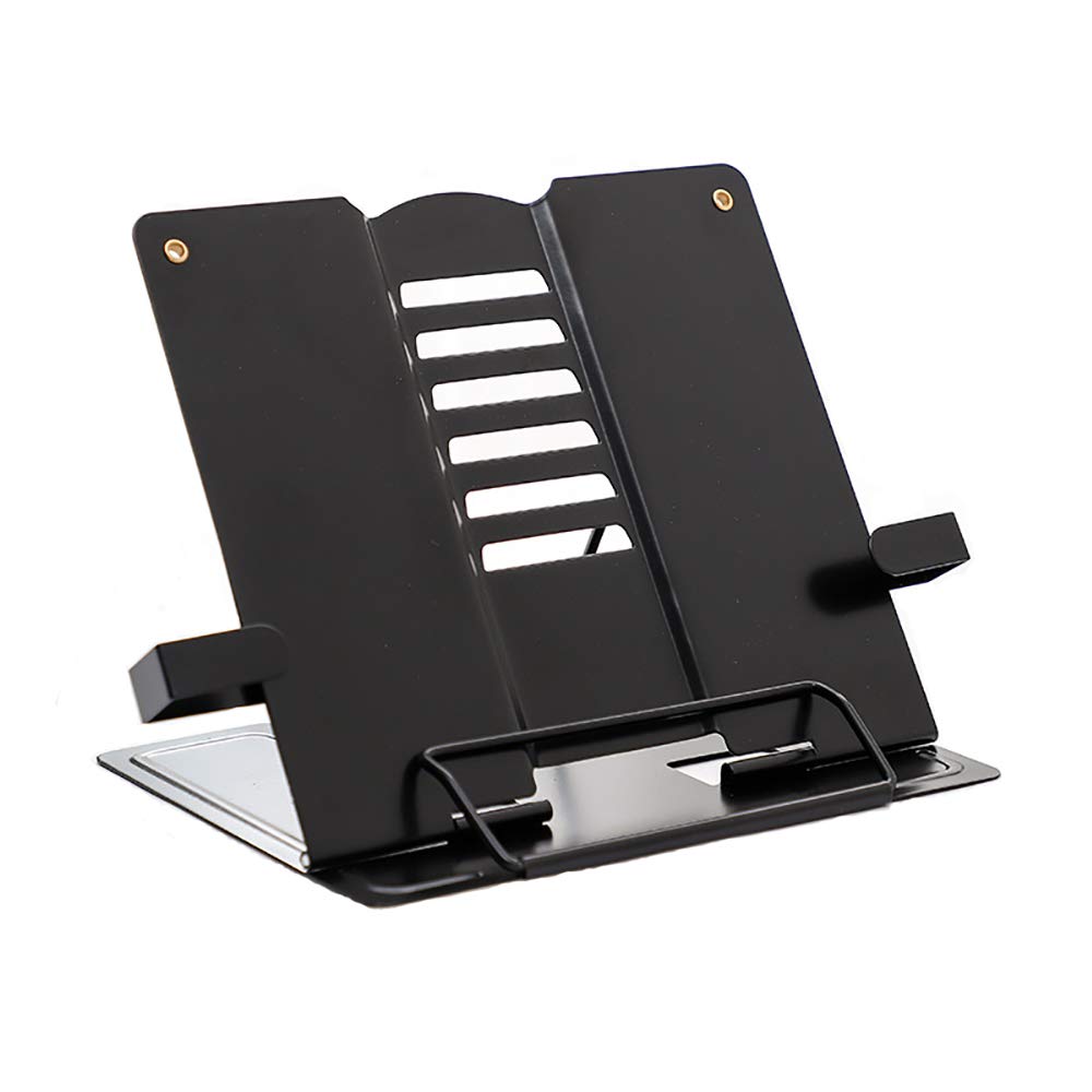 Buy Metal Book Stand with Fixing Clips Folding Reading Book Holder