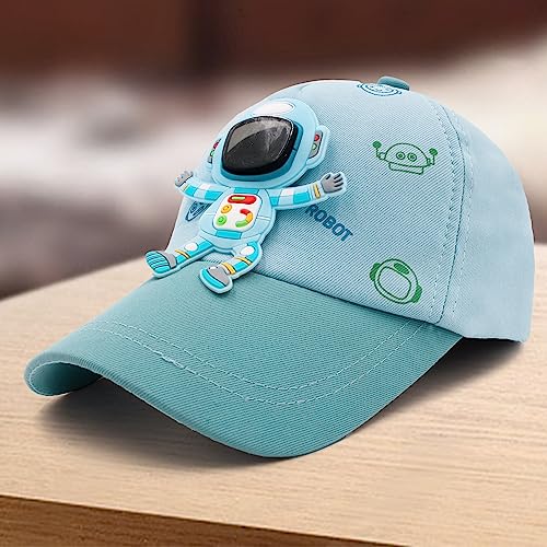 Image of VRITRAZ Kids Unisex Baseball Cap for Boys & Girls | Adjustable Strap | Comfortable Casual Cap (Age 4-12 Years)