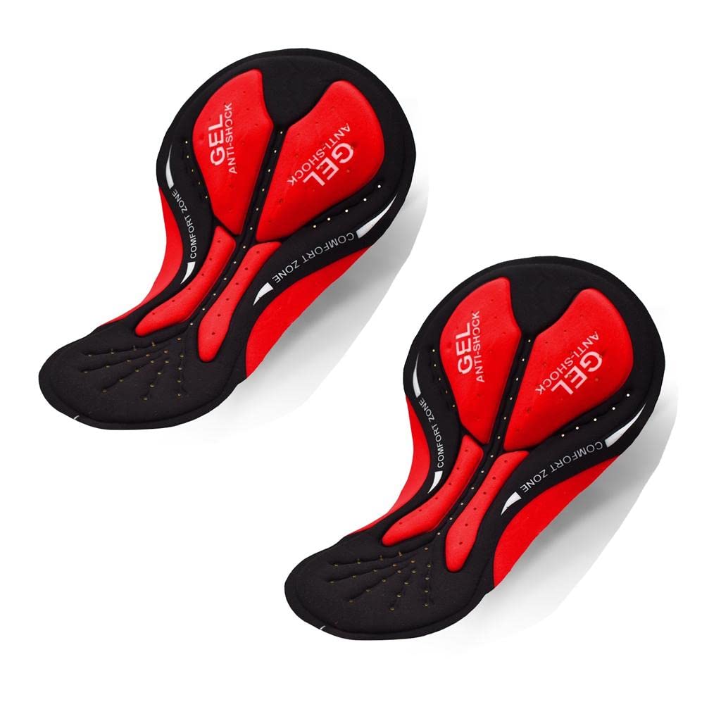 SECRET DESIRE Creations 2pcs Cycling Gel Pad Cushion Bike Shorts Underwear Padded Hip Protector-picture-53