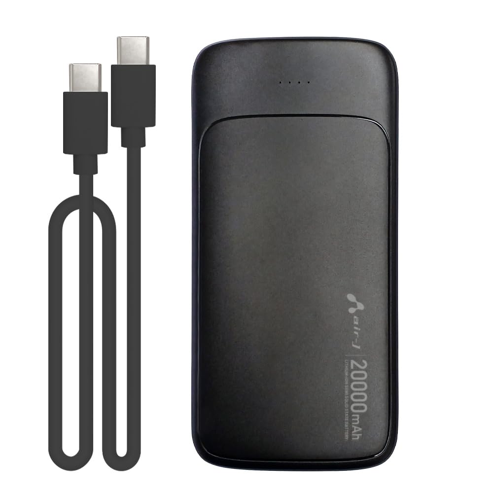 air-J(エアージェイ)準個体モバイルバッテリー 20000mAh Amazon.co.jp: air-J 準固体モバイルバッテリー 20000mAh スタンダード