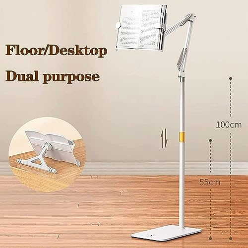 Soporte de suelo ajustable para libros, ideal para leer sin manos en el sofá 5