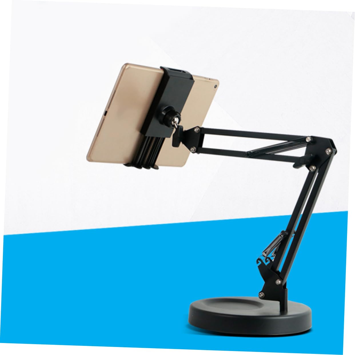 CHILDWEET Soporte De Suspensión para Teléfono Móvil y Tablet con Base Metálica y Clip para Escritorio y Cama Compatible con iPad y Smartphones