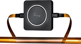 iSpring ED2000S Adoucisseur Électronique pour Toute la Maison, Conditionneur d’Eau Dure Électronique Sans Sel, Lumière LED Respirante et Aimant, Prévient la Formation de Rouille et de Tartre