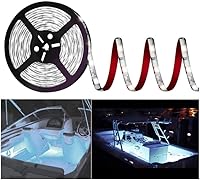 Vista 8 de luces LED para barco de pontón, 6.1m tira de luces LED marinas, luz interior impermeable para barcos, luz bajo la pasarela, iluminación de cubierta