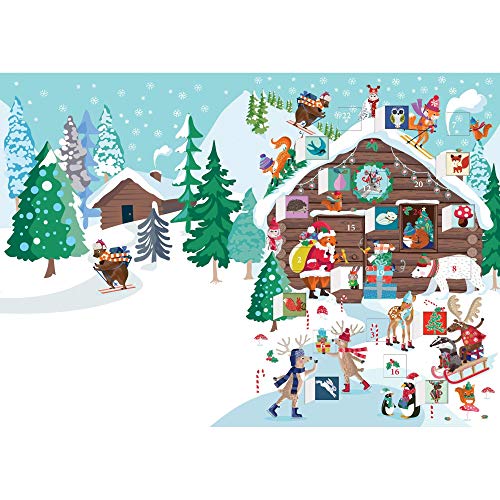 Télécharger Roger La Borde Carte de Noël avec calendrier de l'Avent – Chalet Snow (maison) livre En ligne