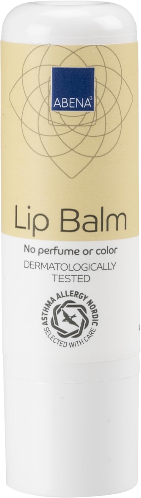 ABENAChapstick Lip Balm | 5g Moisturiser | Fragrance Free | Lip Moisturiser For Lip Repair | Chapstick Lip Balm For Dry Cracked Lips | Lip Treatment for Sensitive Lips