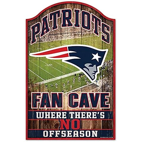 Wincraft NFL New England Patriots Wood Sign Cover