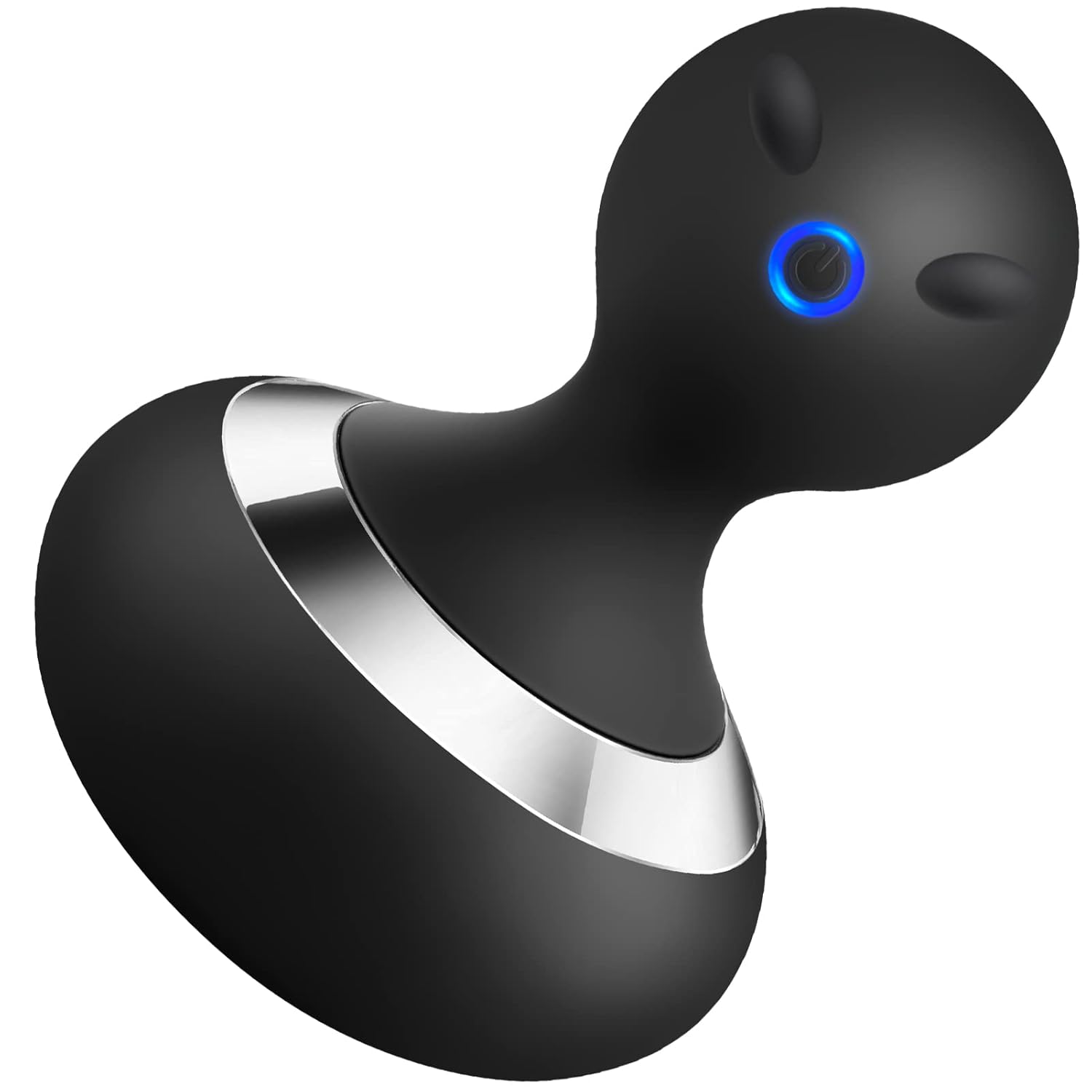 Cordless Electric Massager with 10 Powerful Vibrations Rechargeable Handheld Neck Massager Black