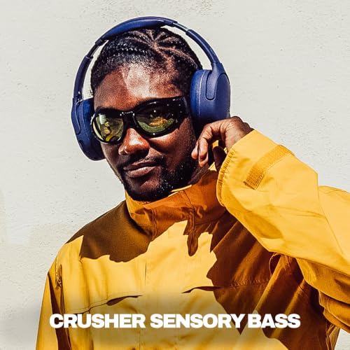Image of Skullcandy Crusher 720 Wireless Sensory Bass Headphones - Future | Next Gen Crusher Evo, Over-Ear Fit, Bluetooth, THX Spatial Audio, 65 Hours Battery, Microphone, Gym, Fitness, Studying, Music