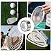 Golf Clubs Tape,Self Adhesive Tape Golf 1/2 Inch High Density Tapes Add Swing Weight for Golfs Clubs Fishing Tennis Racket Paddle Pickleball(1 Pcs,Silver)