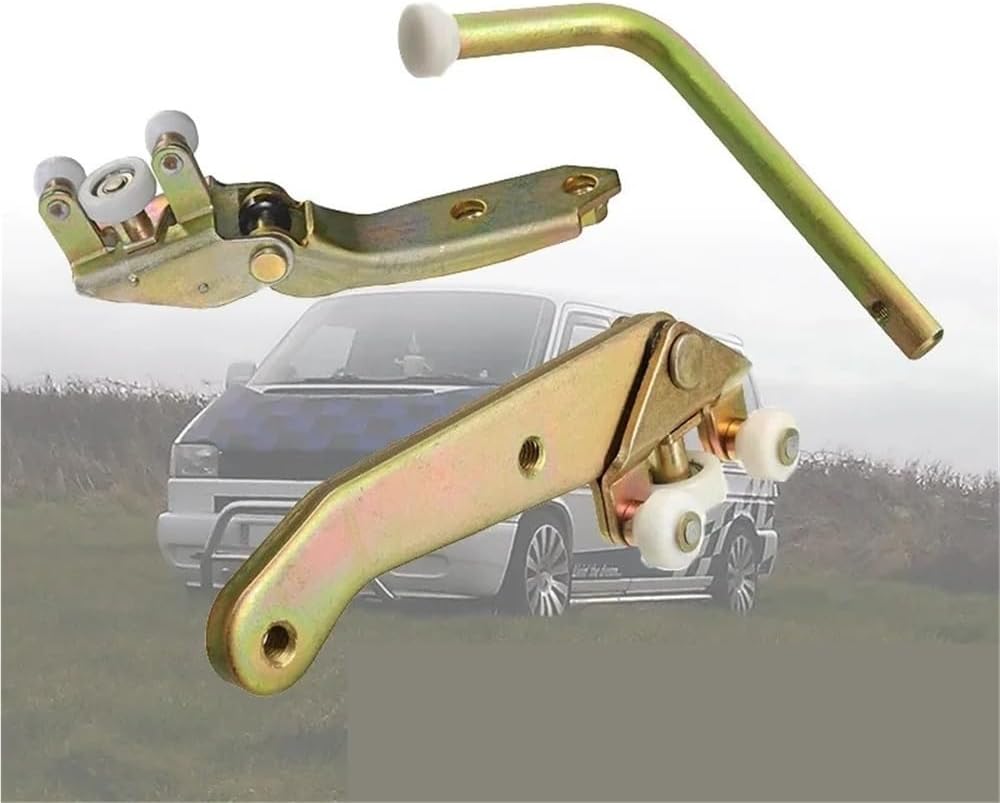 車のスライドドアローラー for VW トランスポーター/キャンプモブ 2003-2016 右スライドドア スライドドアレール Compatible with Transporter T4 1990-2004 スライドドアヒンジプーリー 上