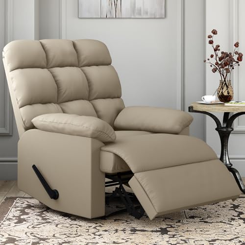Sillón reclinable manual Caqui miniatura 1